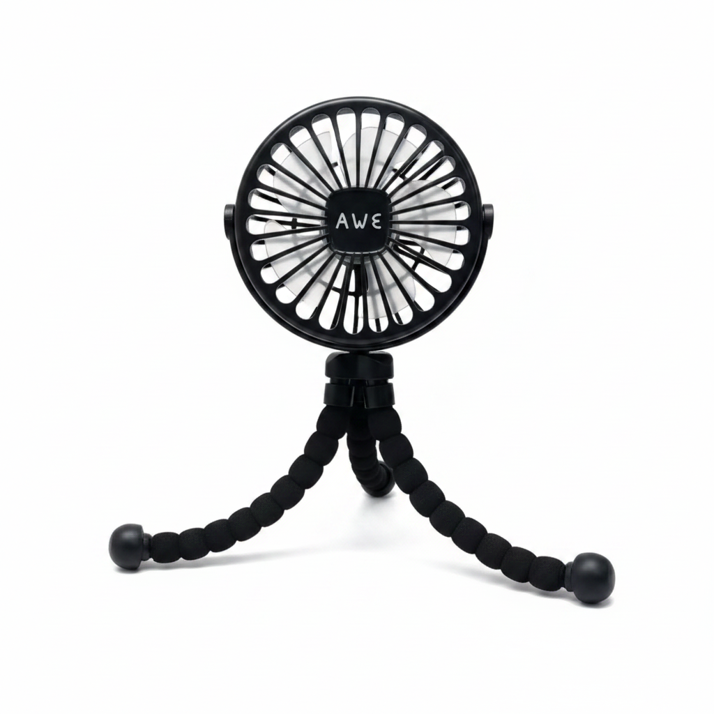 AWE Stroller Fan – Black