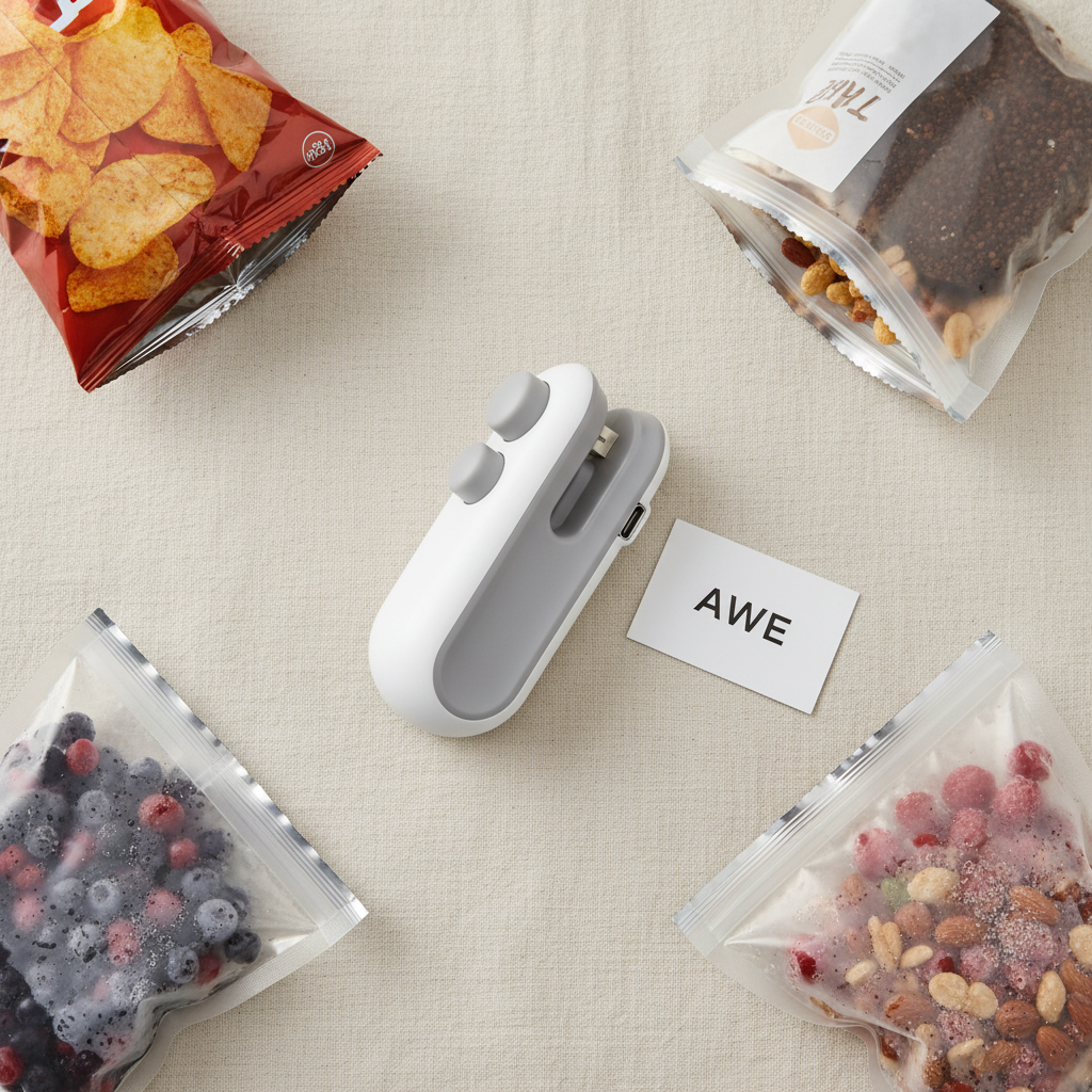 Bag Sealer Flat Lay