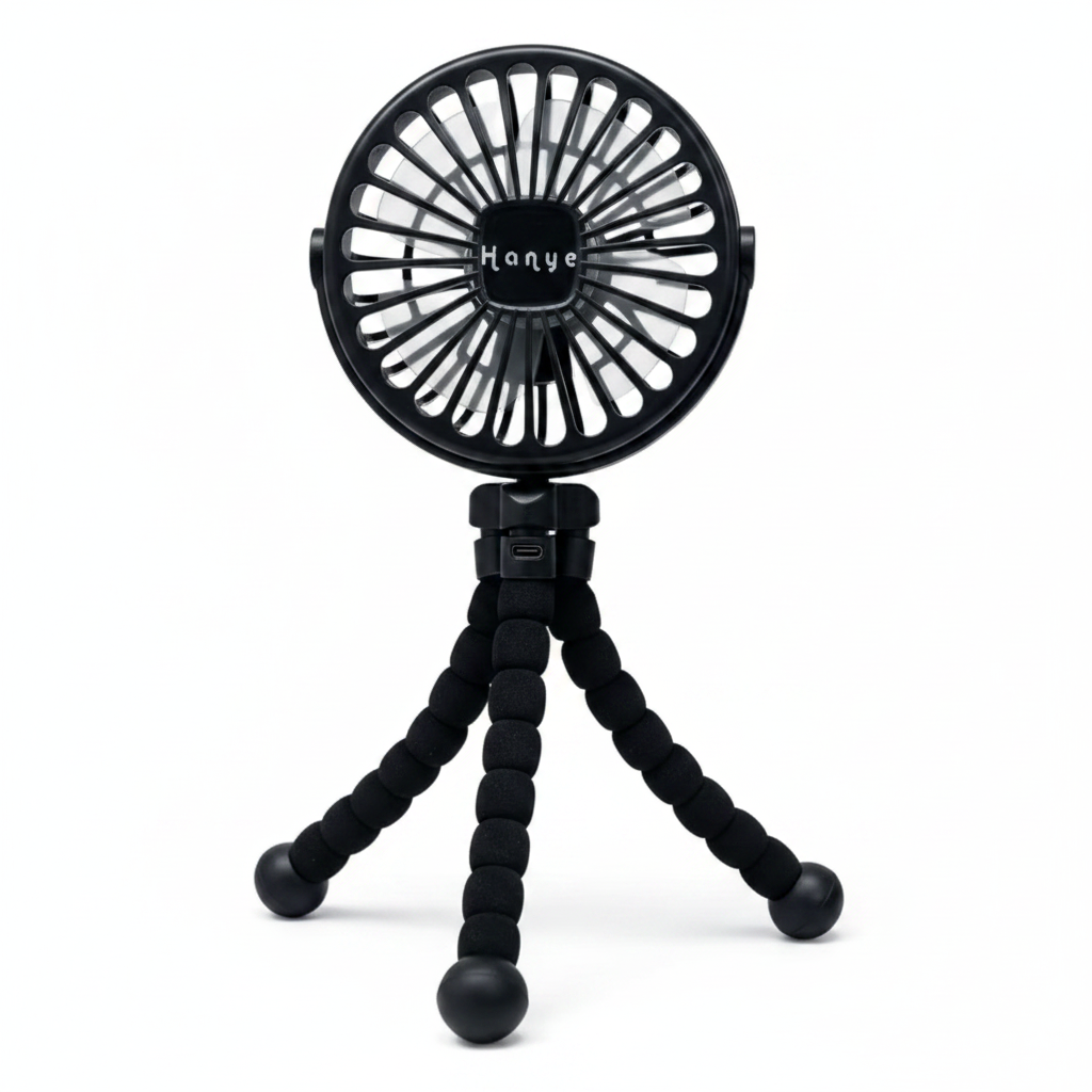 AWE™ Stroller Fan gooseneck arm close-up